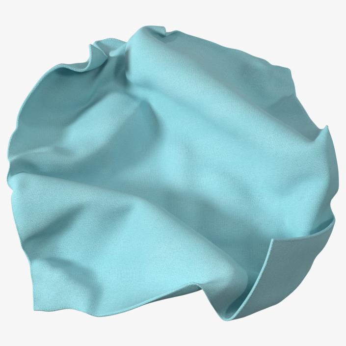 3D Kitchen Microfiber Blue model