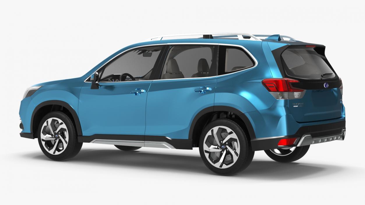 3D model Subaru Forester 2022 Blue