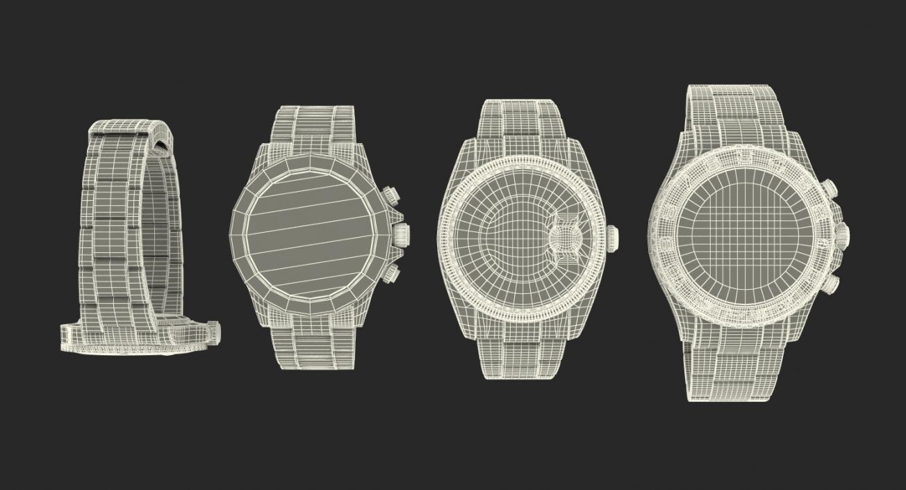 Rolex Watches Collection 3D model