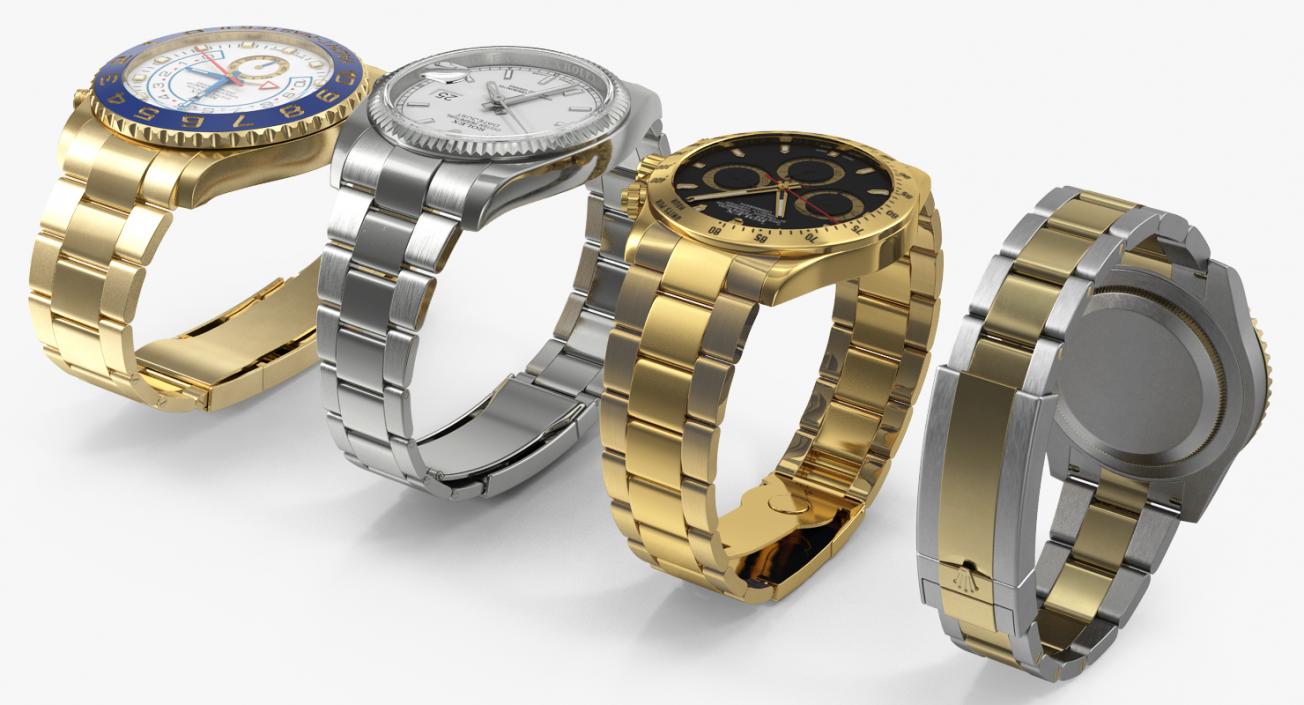 Rolex Watches Collection 3D model