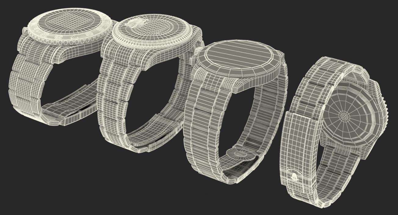 Rolex Watches Collection 3D model