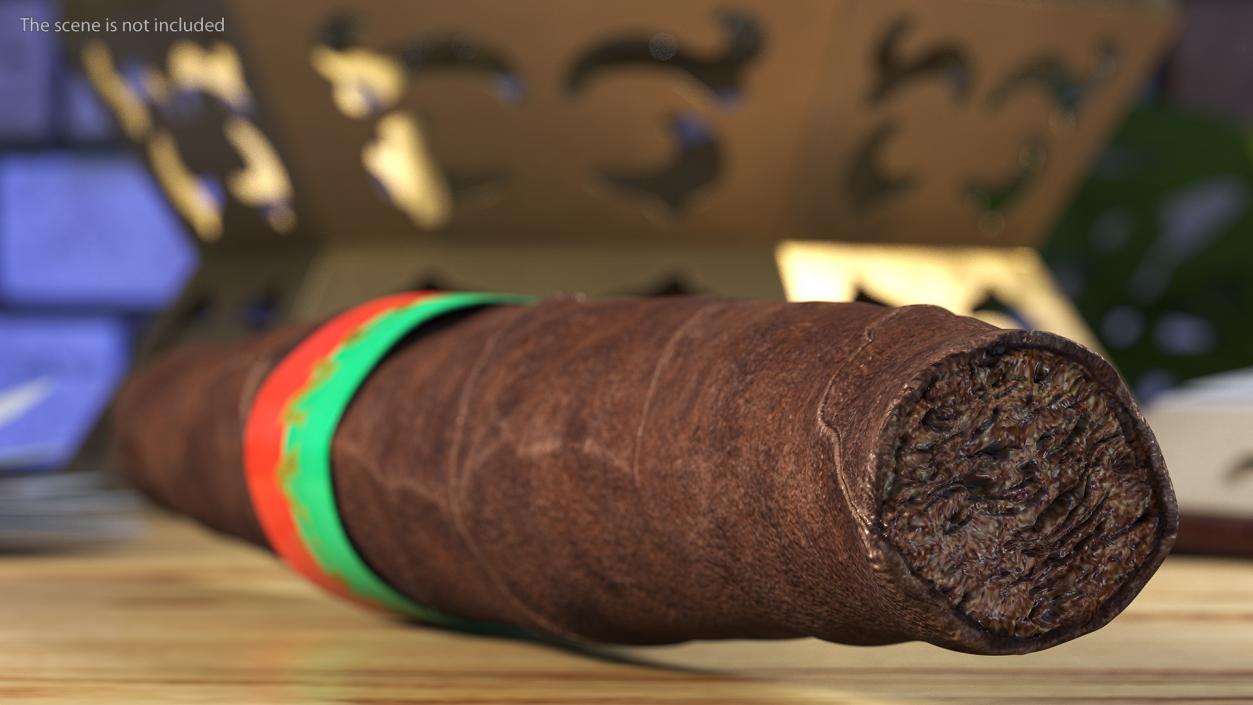 3D Italian Toscano Cigar