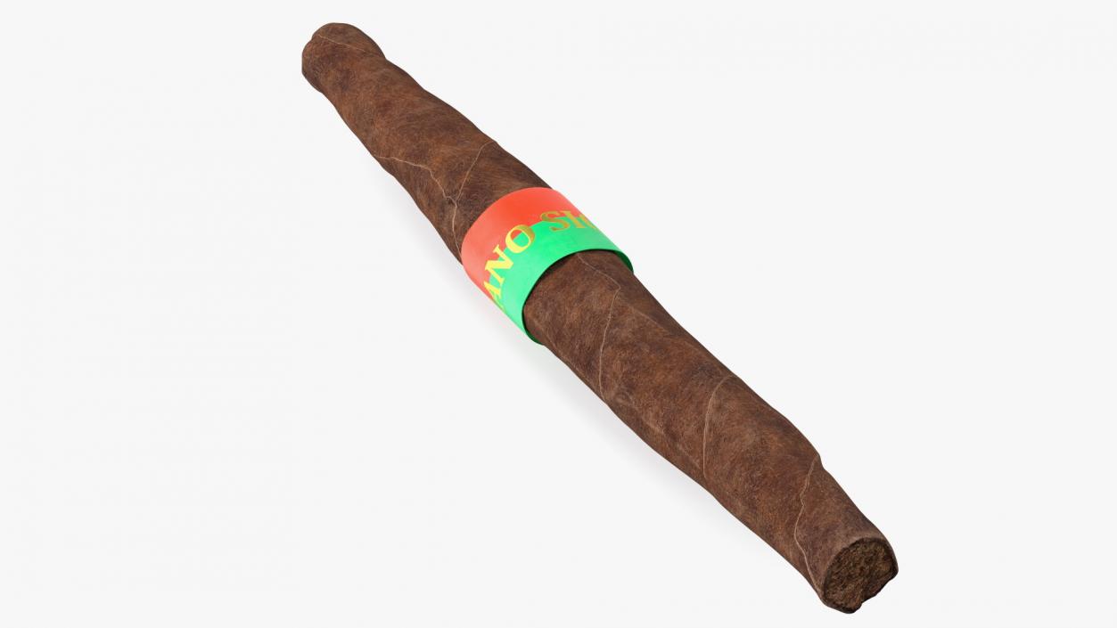 3D Italian Toscano Cigar