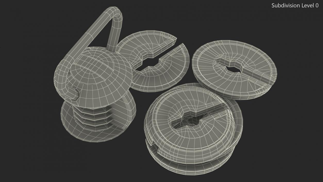 3D Kettlebell with Disks 2 model