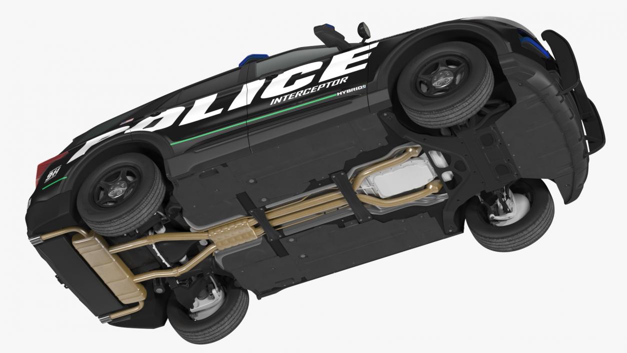 Ford Police Interceptor Utility Hybrid AWD 3D