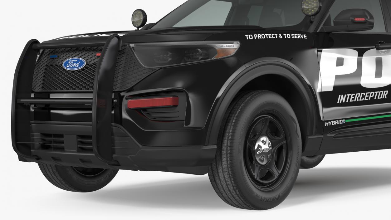 Ford Police Interceptor Utility Hybrid AWD 3D