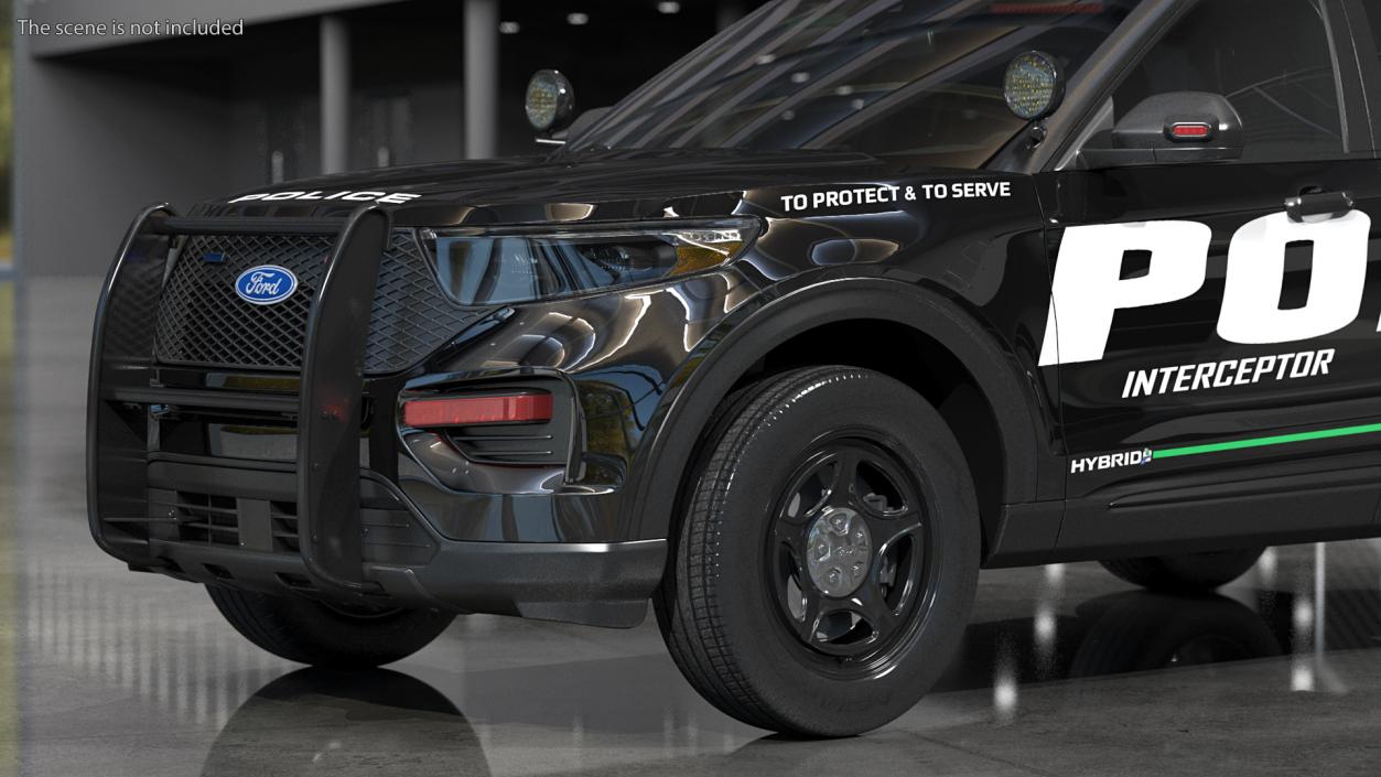 Ford Police Interceptor Utility Hybrid AWD 3D