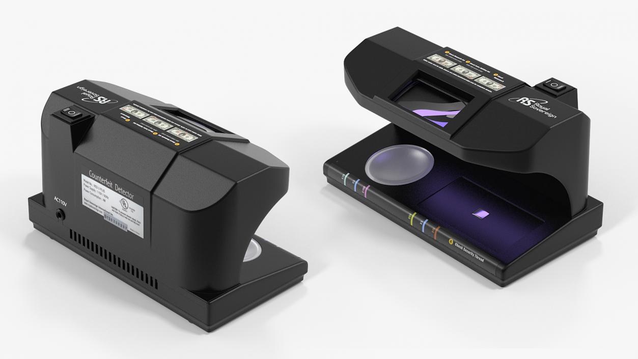 3D Royal Sovereign Ultraviolet Counterfeit Detector model