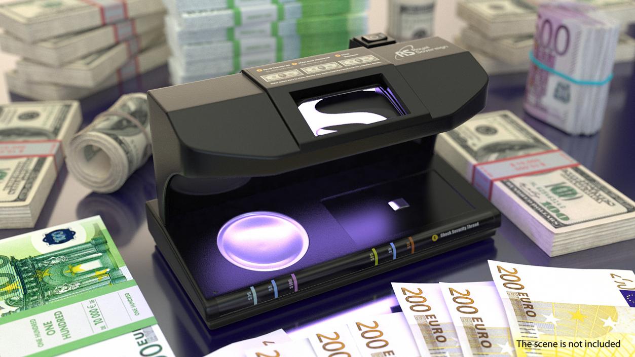 3D Royal Sovereign Ultraviolet Counterfeit Detector model