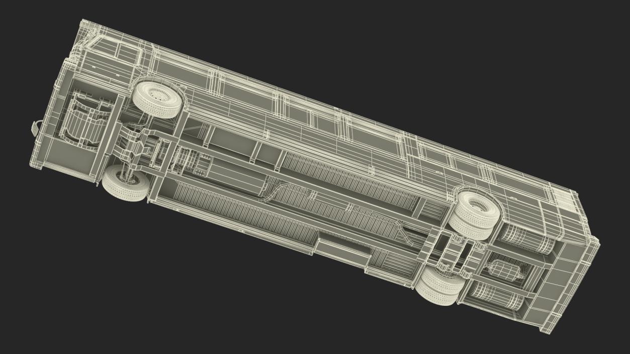 City Transit Bus MTA Q53 3D model