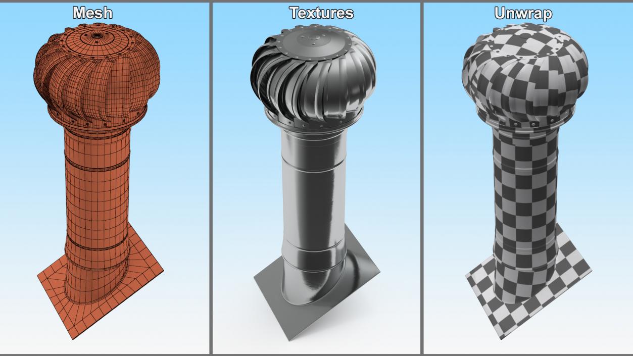 3D Chimneys Collection 2