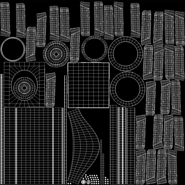 3D Chimneys Collection 2