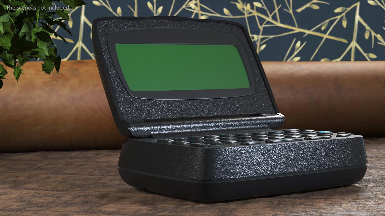 Two-Way Pager with Screen Off 3D model