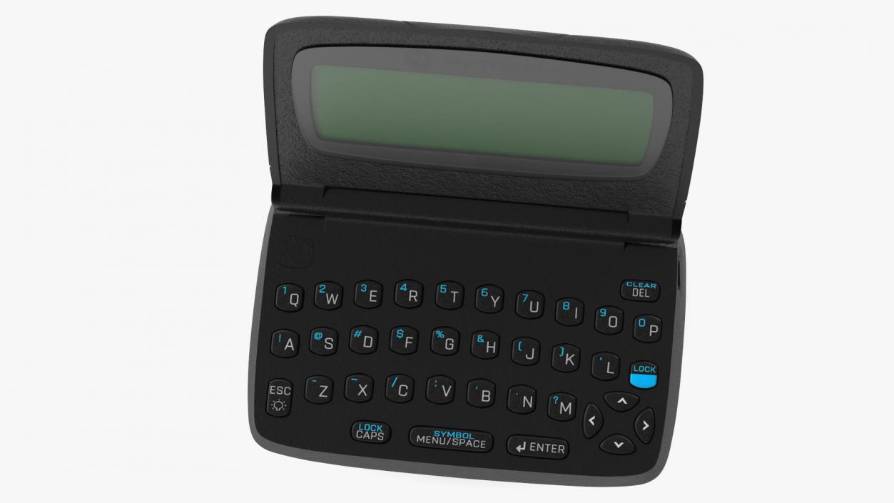 Two-Way Pager with Screen Off 3D model