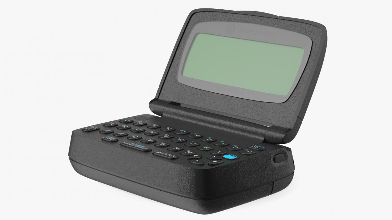 Two-Way Pager with Screen Off 3D model