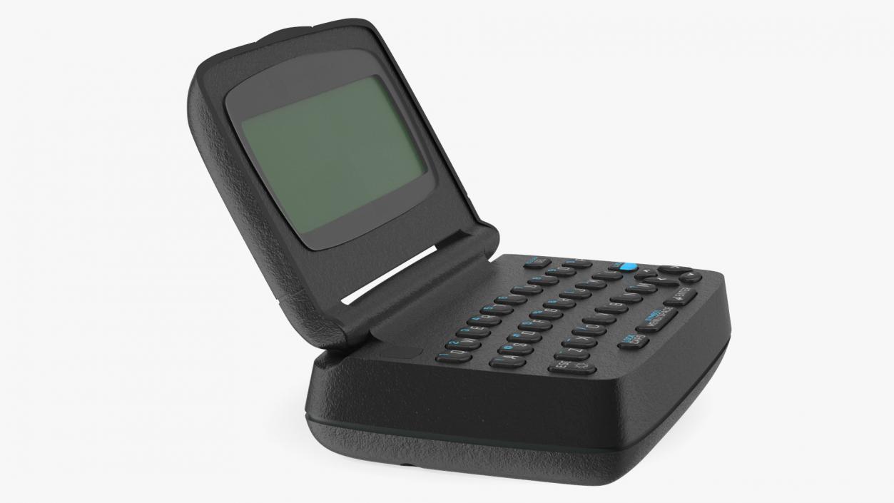 Two-Way Pager with Screen Off 3D model