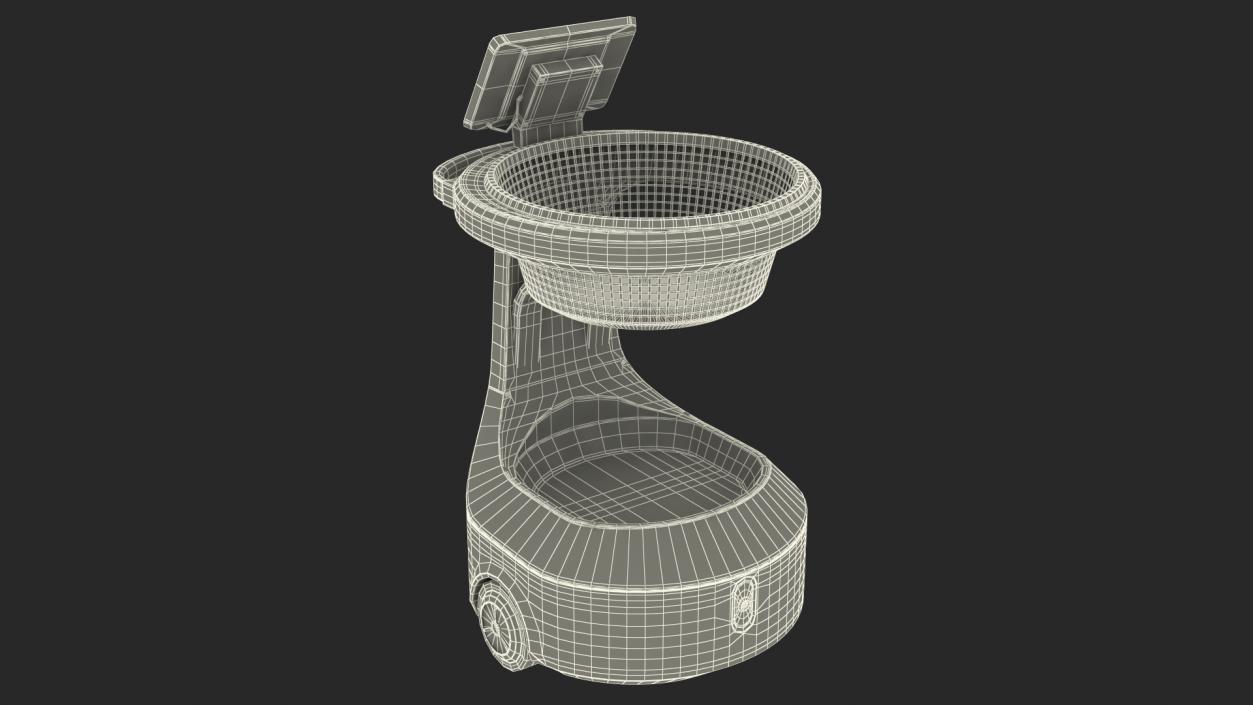 3D Shopping Baskets and Trolley Collection 4