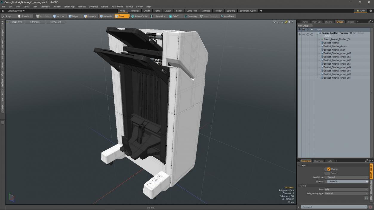 3D model Canon Booklet Finisher Y1