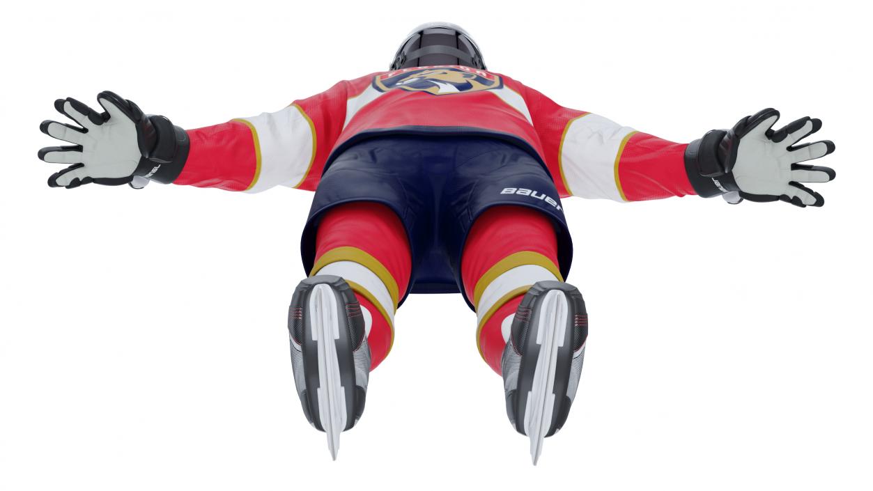 3D Hockey Uniform Florida Panthers