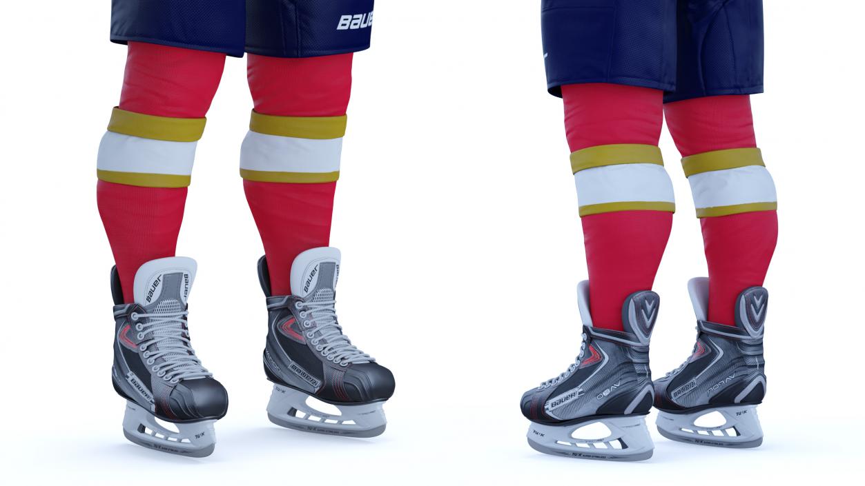 3D Hockey Uniform Florida Panthers