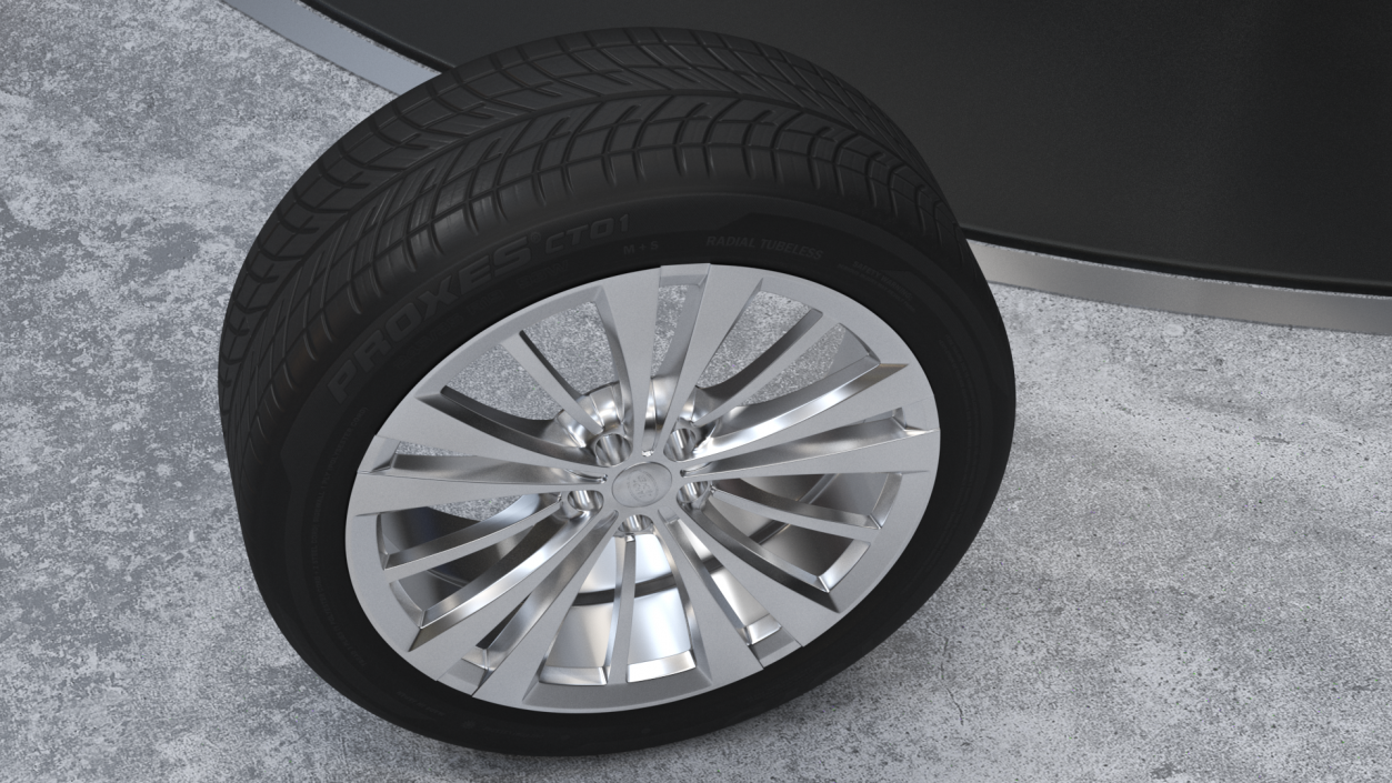 Range Rover Wheel 3D