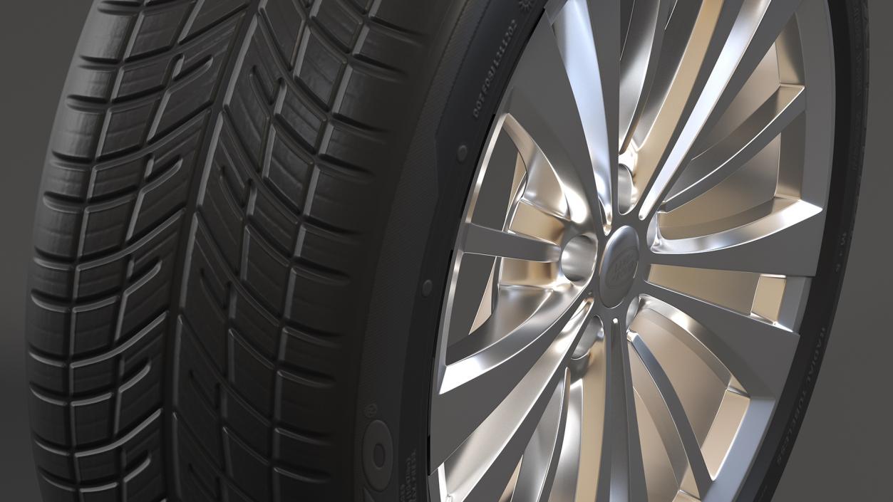 Range Rover Wheel 3D