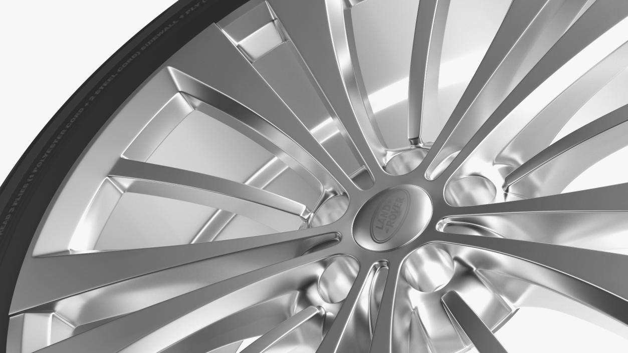 Range Rover Wheel 3D