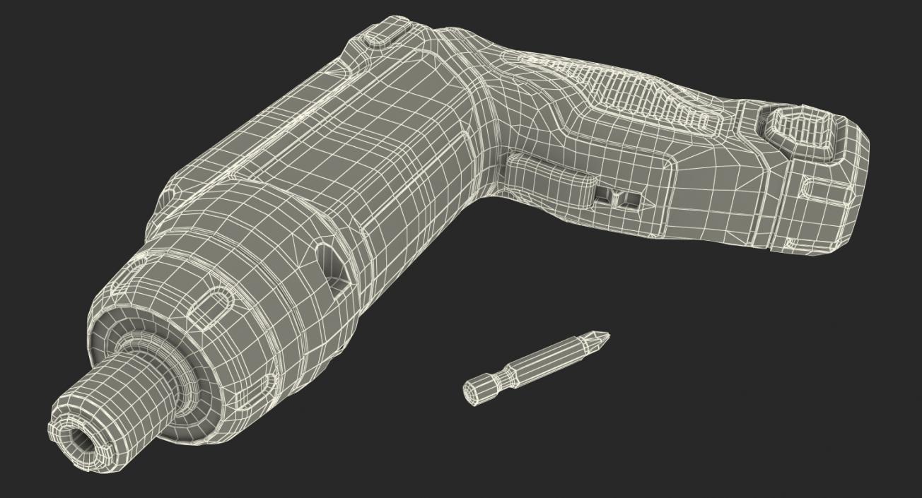 3D DeWalt DCF680N2 Gyroscopic Screwdriver model