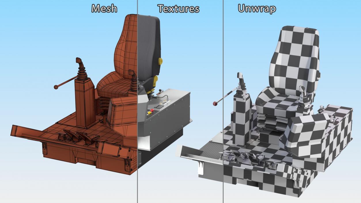 Chair Mining Simulator LX6 by Immersive Technologies 3D