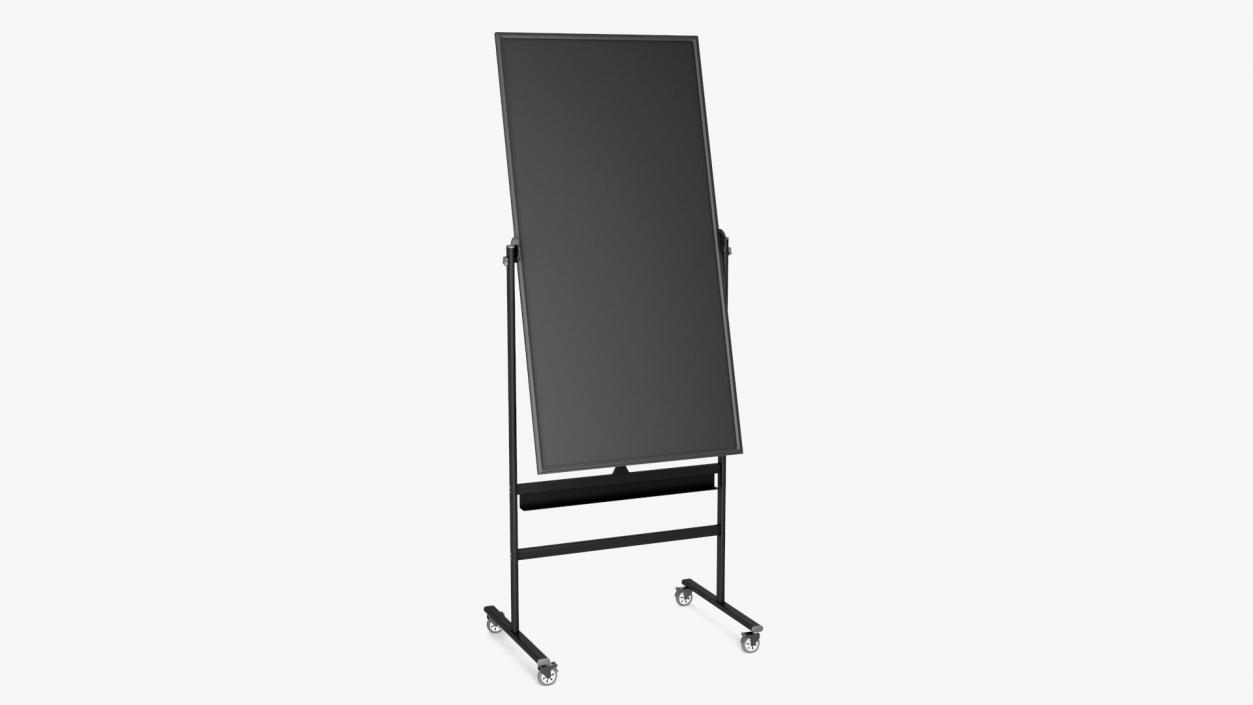 3D Aluminum Tall Magnetic Blackboard model