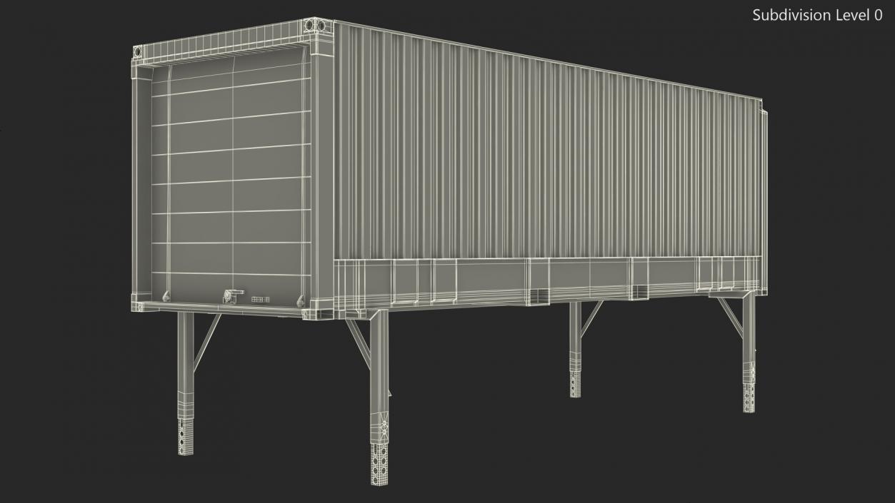 Swap Body Container 3D model