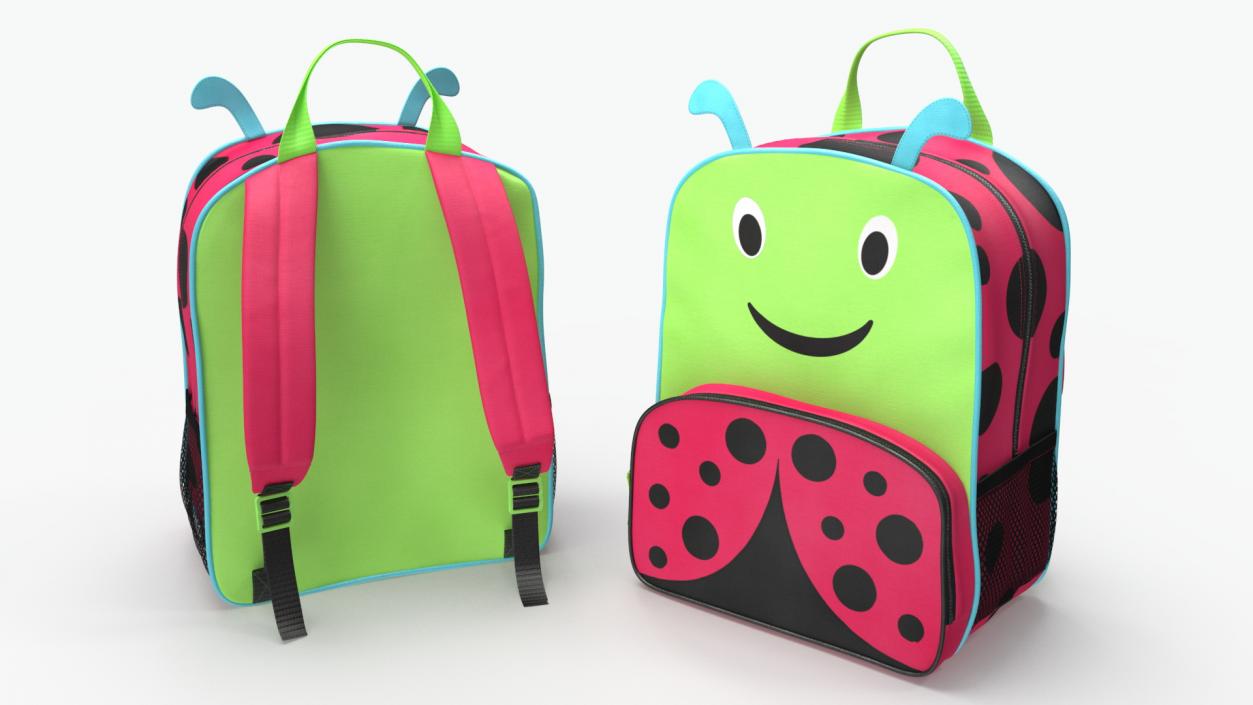 3D Childrens Ladybug Backpack