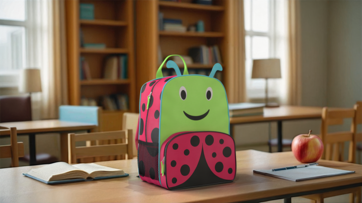 3D Childrens Ladybug Backpack