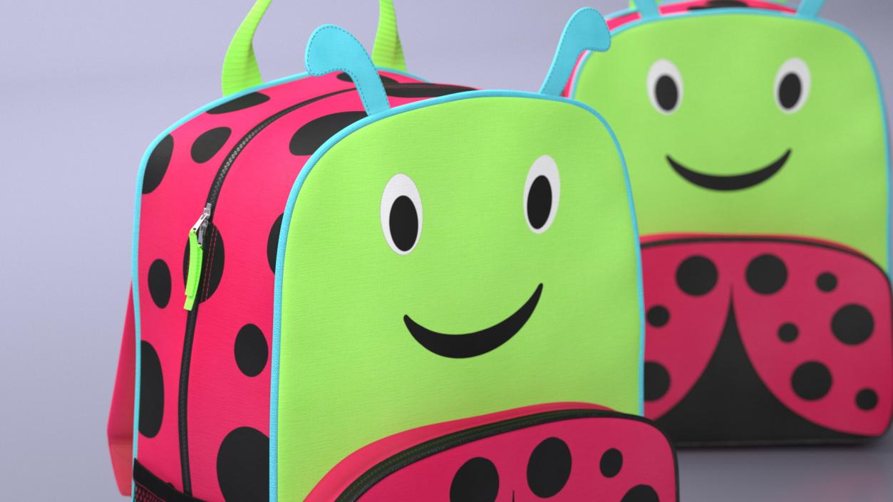 3D Childrens Ladybug Backpack