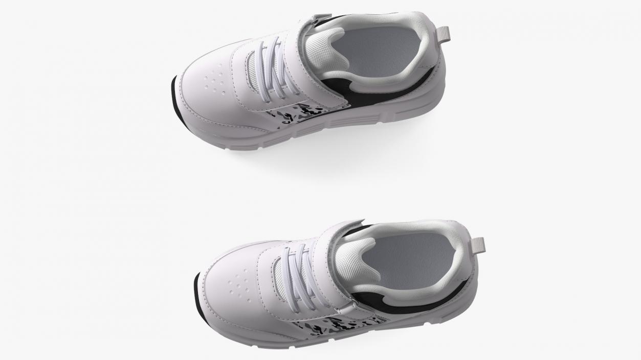 3D Shoes White