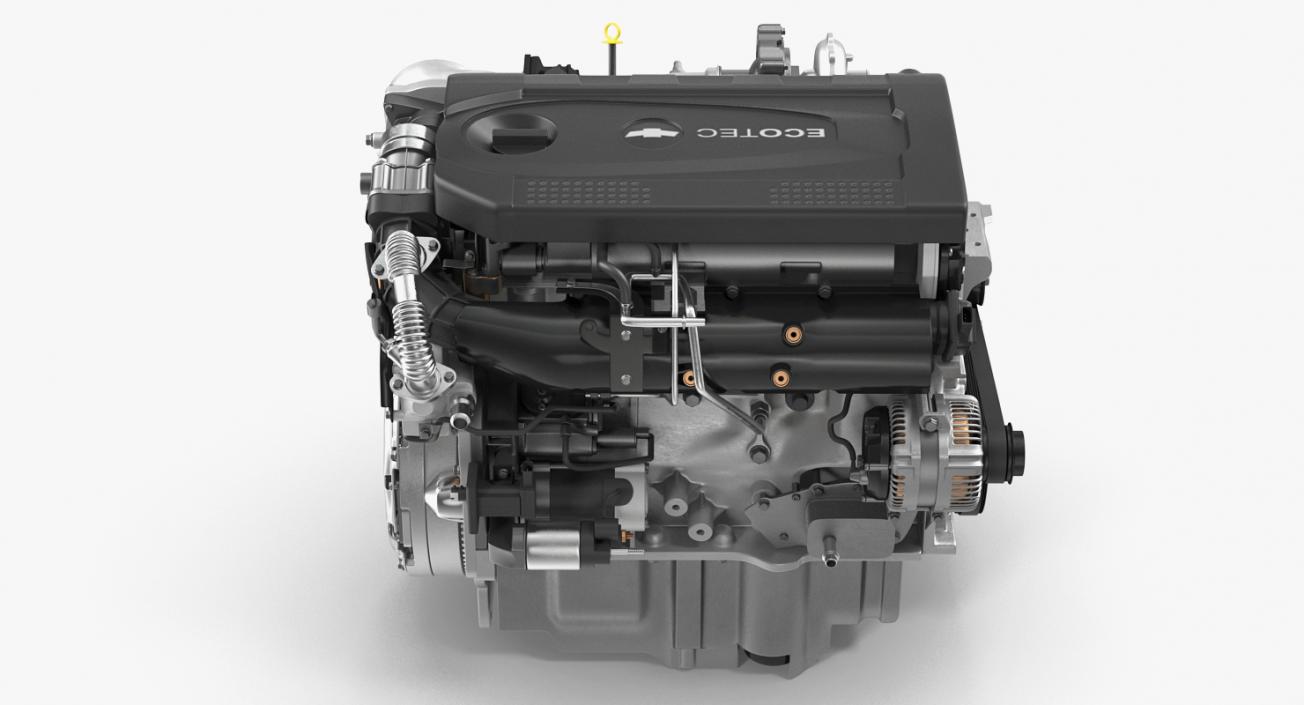 3D model Turbo Diesel Engine Chevrolet Cruze