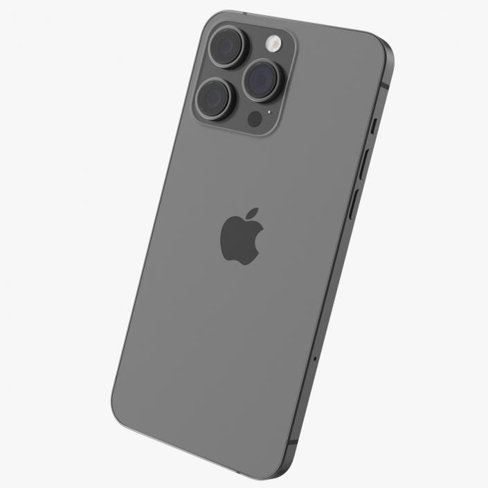 3D model Apple iPhone 14 Pro Max Space Black