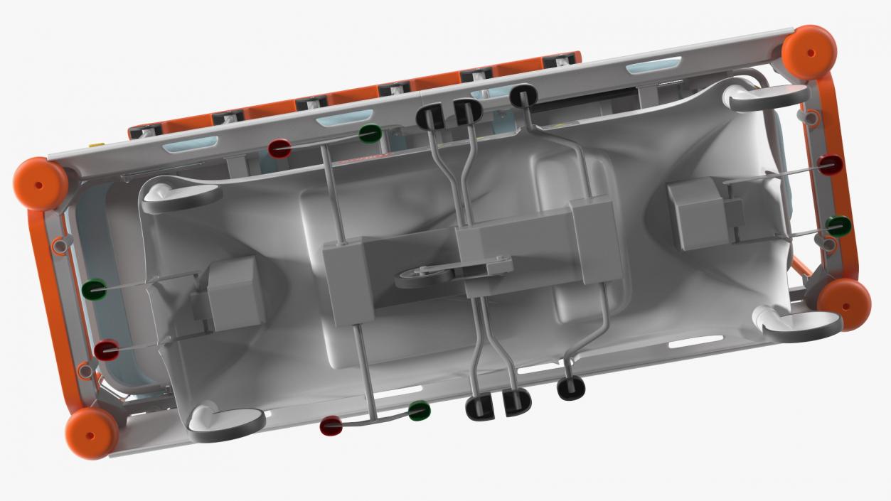 3D model Linet Sprint 100 Transport Bed