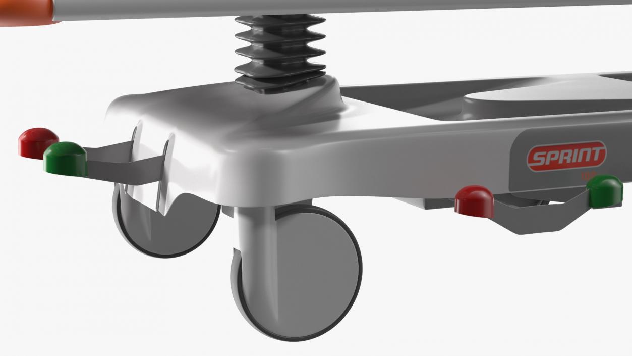 3D model Linet Sprint 100 Transport Bed