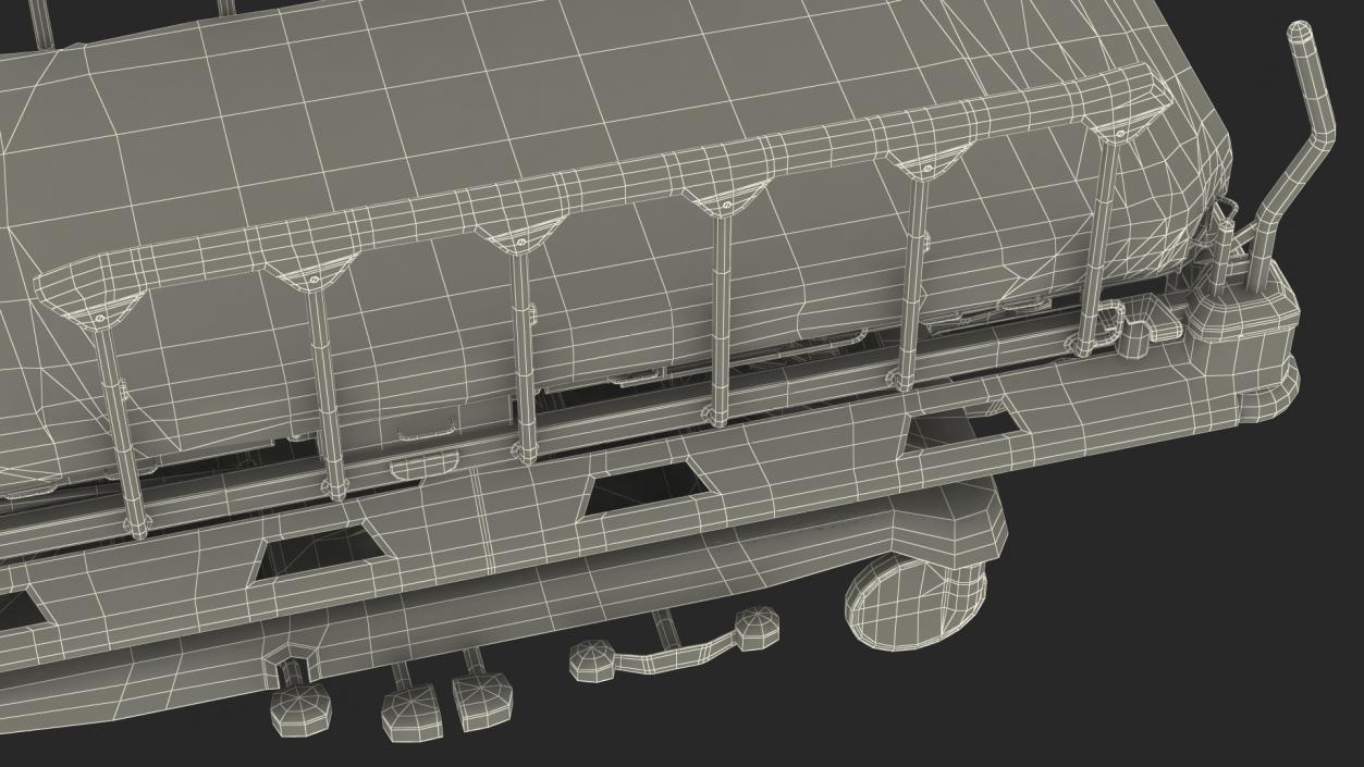 3D model Linet Sprint 100 Transport Bed