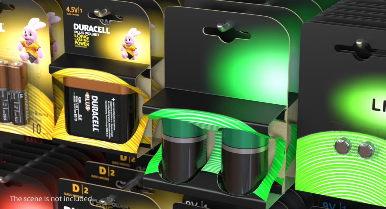 3D model LR20 Battery Package