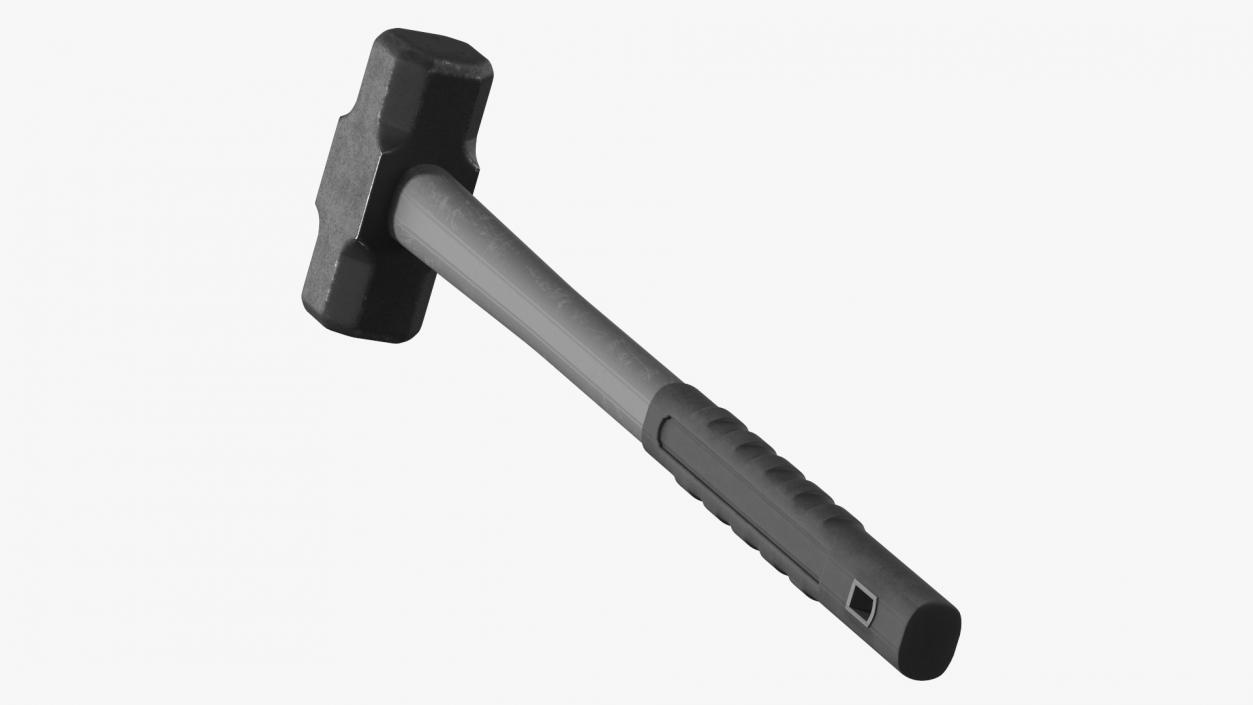 3D Gray Sledge Hammer model