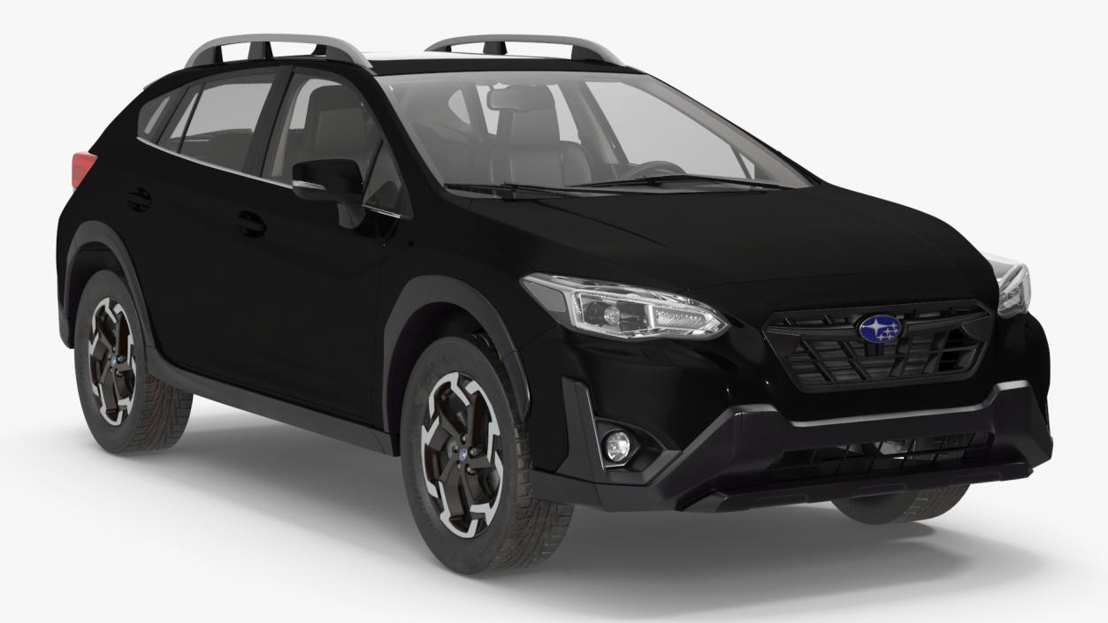 Subaru XV 2020 Hybrid Crosstrek Black 3D