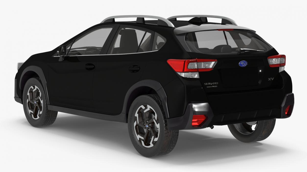 Subaru XV 2020 Hybrid Crosstrek Black 3D