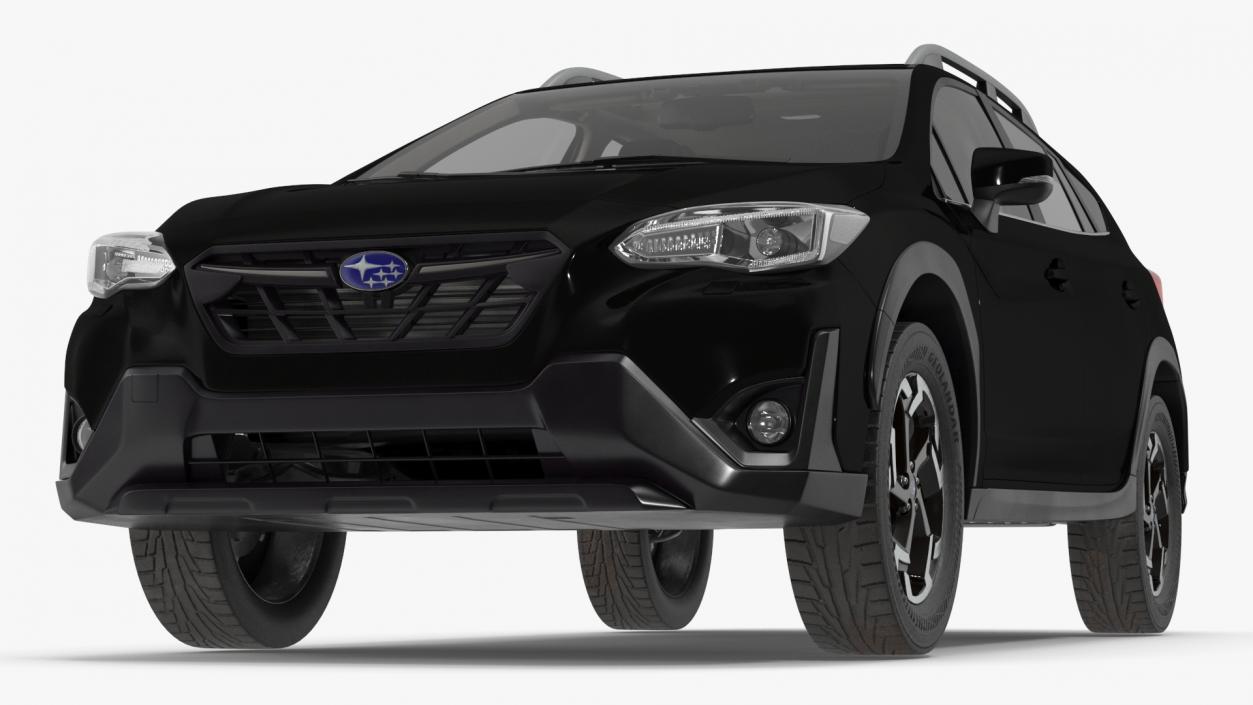 Subaru XV 2020 Hybrid Crosstrek Black 3D