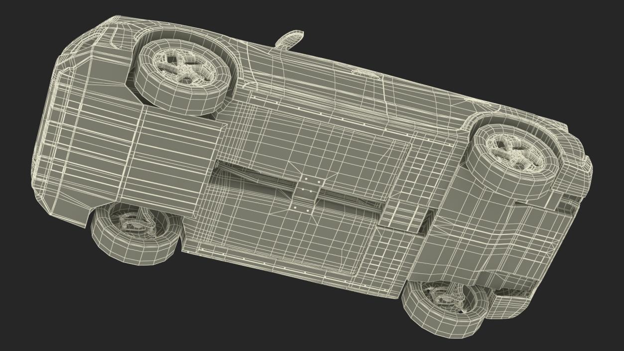 Subaru XV 2020 Hybrid Crosstrek Black 3D