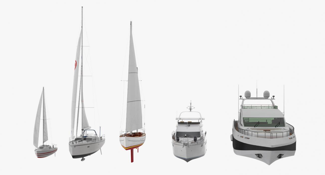 Yachts Collection 3D