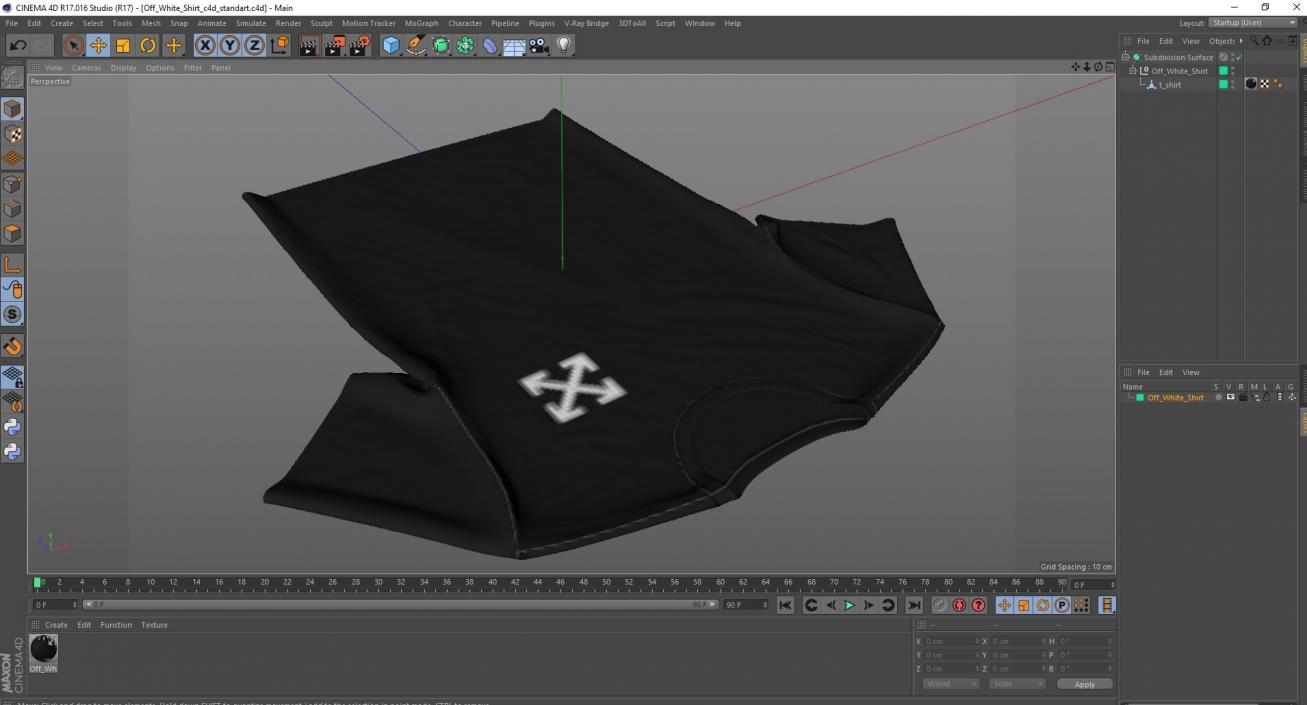 3D model Off White Shirt