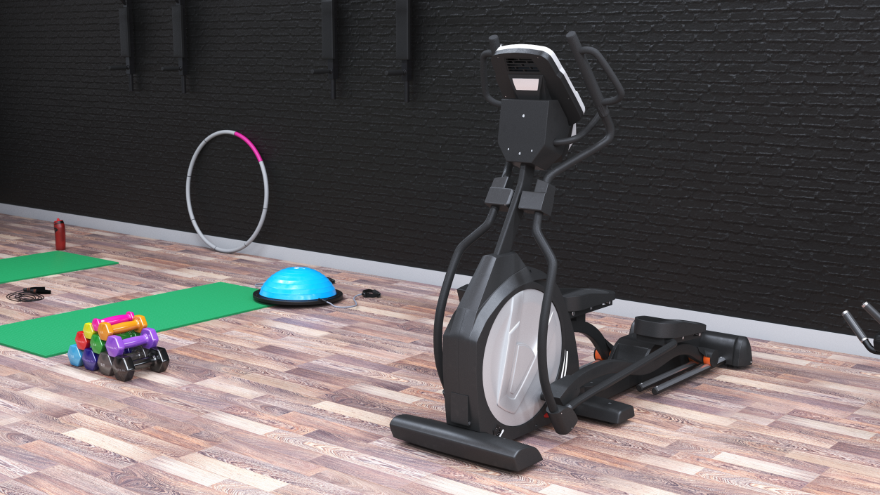 3D Home Elliptical Machine model