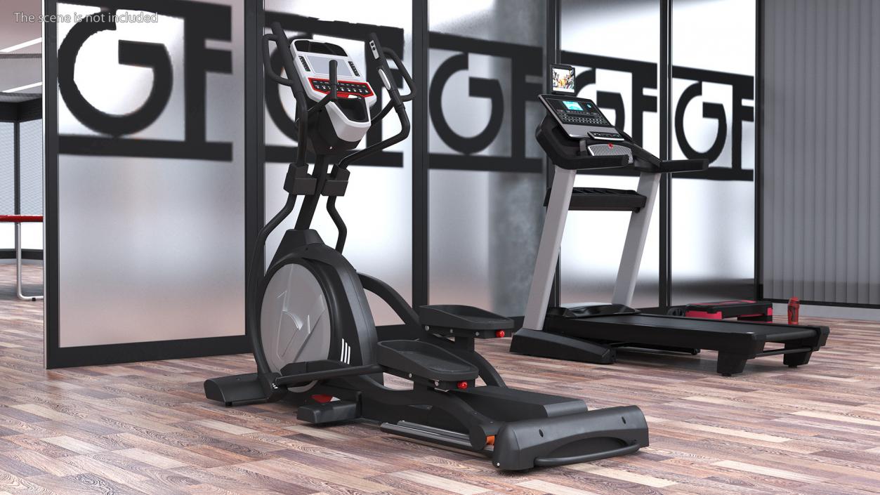 3D Home Elliptical Machine model